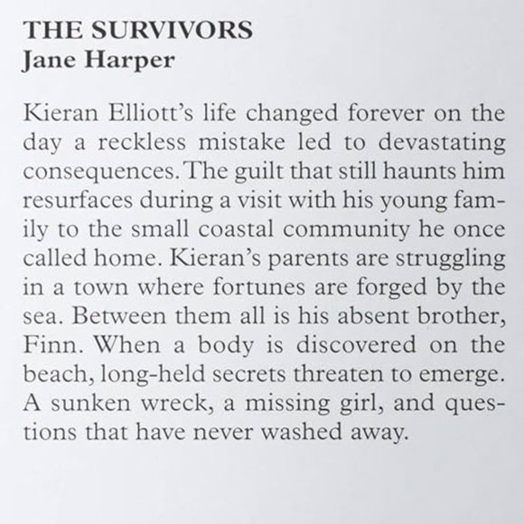 The Survivors by Jane Harper- BOTM- MYSTERY- Brand New Copy-  Never Opened! - Picture 2 of 16